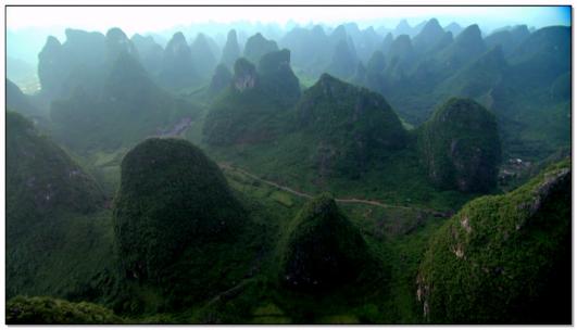 桂林风光实景拍摄视频素材