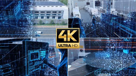 AE 项目研发 工业园区 未来科技高清AE视频素材下载