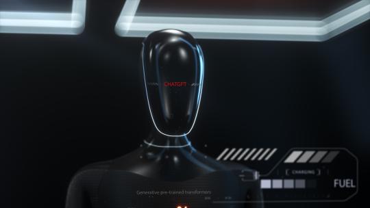 AI人工智能数据矩阵魔方 3D动画视频素材