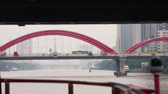 【4K50P】广州城市风光解放大桥
