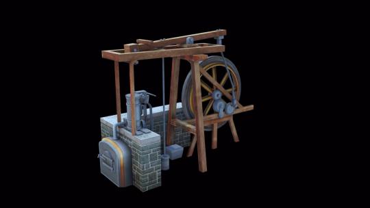第一代瓦特蒸汽机 工业革命 蒸汽时代动画