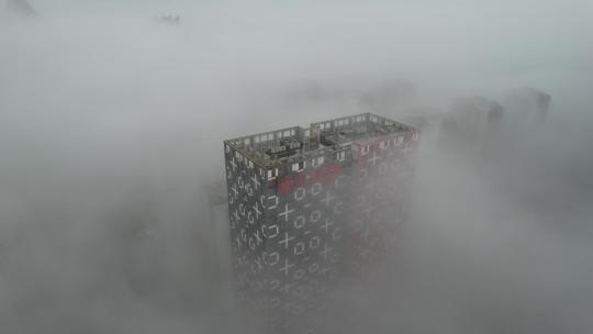 柳州平流雾视频素材模板下载