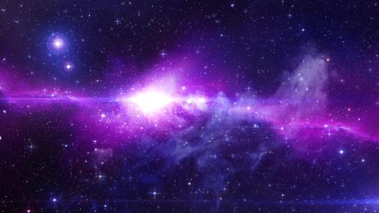 紫色宇宙银河系动态背景视频视频素材模板下载