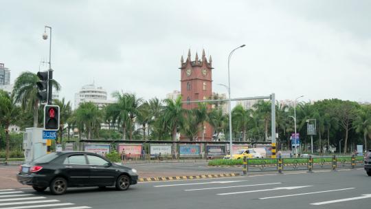 海口钟楼街景