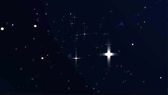 星光闪耀粒子视频素材