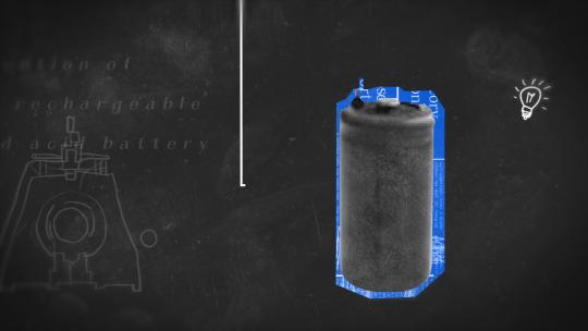 电池蓄电池发展史 动画
