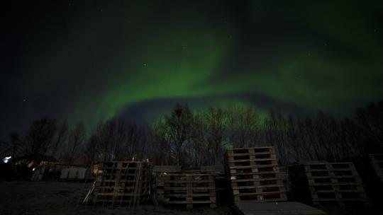 挪威延时摄影中的北极光4K