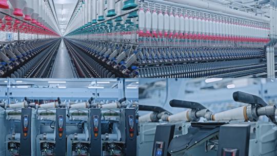 工业纺织-捻沙-织布自动化纺纱-智能纺纱