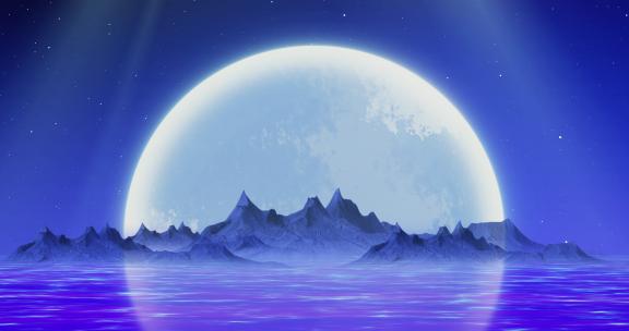 唯美山脉(AE模板)意境 中国风背景视频