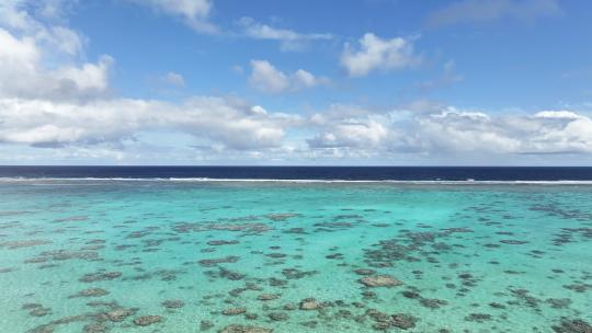 cook island (外岛 One foot Island 1)高清在线视频素材下载