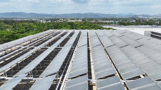 建筑屋顶分布式太阳能光伏发电站