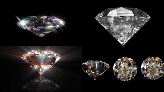 【合集】钻石闪光闪耀宝石收藏珠宝
