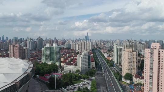 上海内环高架路城市交通