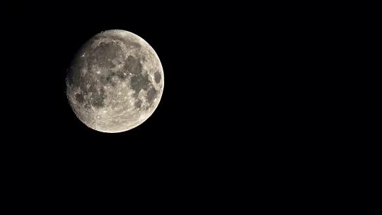 月球延时摄影
