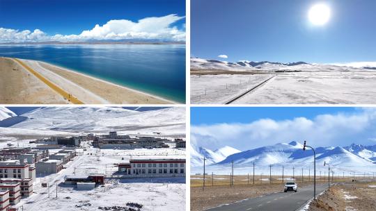 西藏·三大圣湖·纳木错 4K 60p高清在线视频素材下载