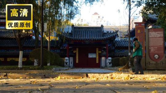 古风寺庙 佛寺香火 古建筑 山门寺