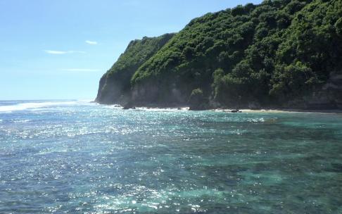 巴厘岛潘多拉海面航拍