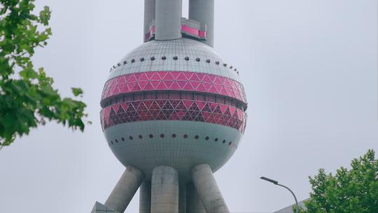上海东方明珠现代建筑