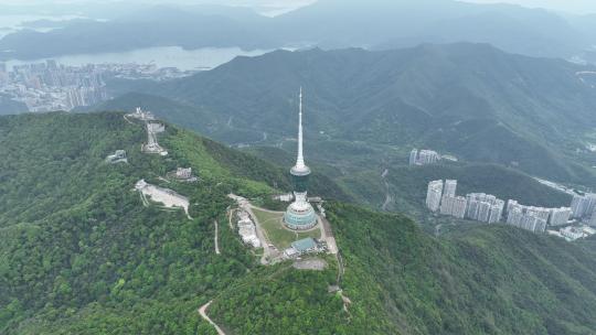 深圳标建筑宣传片 深圳梧桐山 电视塔