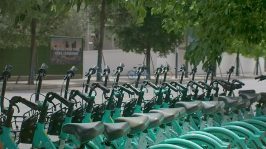 绿色出行共享自行车