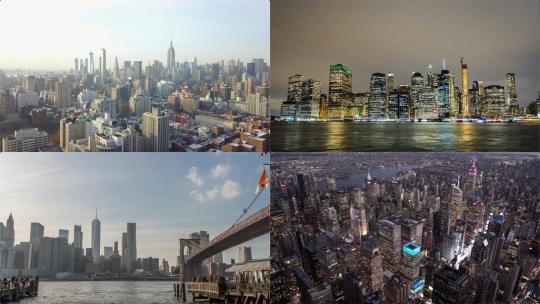 【合集】纽约城市建筑航拍