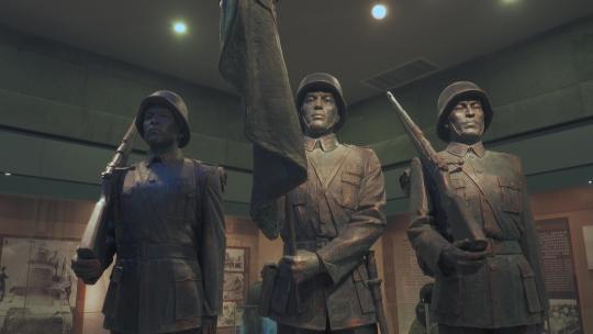 云旅旅游腾冲滇西抗战纪念馆中国远征军雕塑