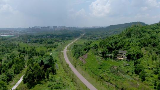 乡村公路空镜