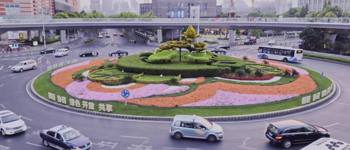 上海陆家嘴环路交通