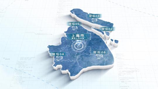 简洁地图数据展示_上海市