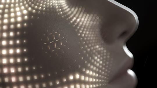 金色化妆品细胞结构精华球 3D动画视频素材