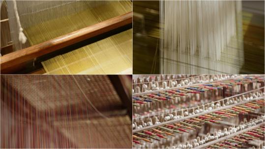 【合集】真丝纺织织造非物质文化高清在线视频素材下载