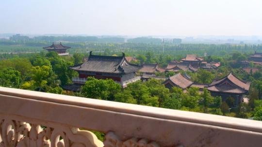 中国传统古建筑群视频素材模板下载