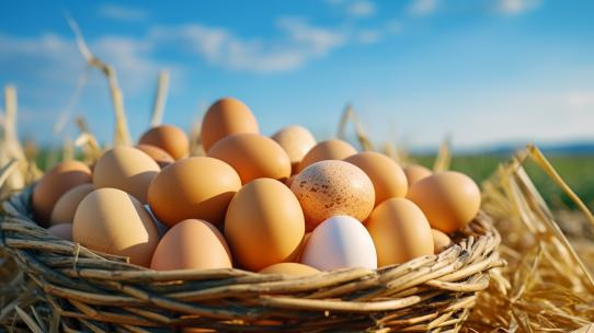 鸡蛋土鸡蛋畜牧业蛋白质营养草鸡蛋特写
