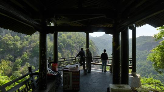 浙江温州楠溪江自然风景