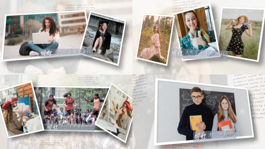 我们的美好回忆-校园相册vlog高清AE视频素材下载