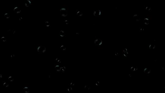 泡泡气泡循环带通道背景视频素材
