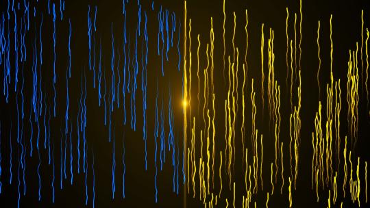 4k抽象粒子光线背景AE模板