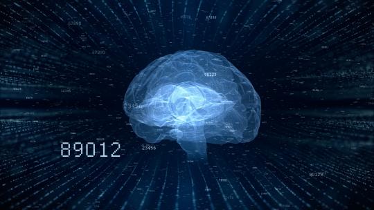 人工智能脑神经高清在线视频素材下载