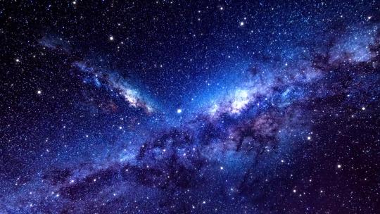 银河系星空宇宙太空背景视频
