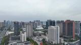 航拍杭州滨江江南大道高楼大厦高清在线视频素材下载