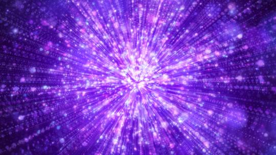 唯美梦幻紫色光线粒子婚礼舞台演出背景视频视频素材模板下载