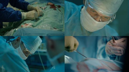 【合集】医生手术台上工作视频素材模板下载
