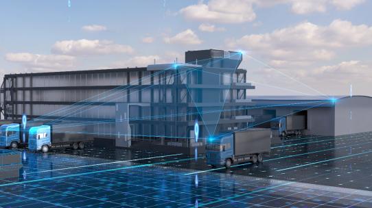 智慧仓库物流中心数字化快递