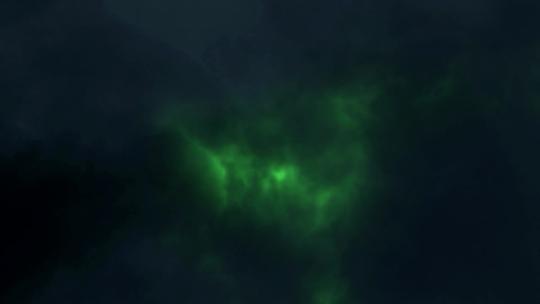 霸气云层闪电视频素材