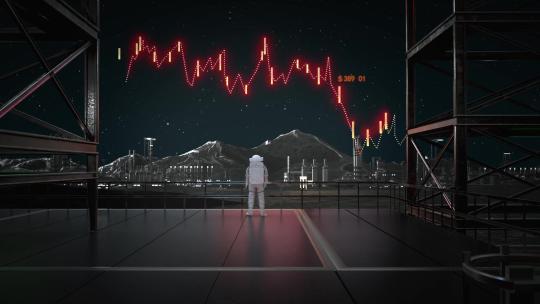 C4D宇航员发射片头