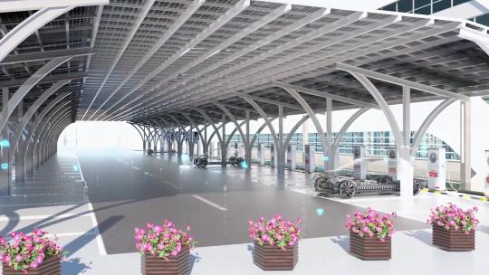 科技绿色充电桩