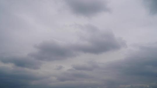 阴天乌云延时天空天气变化气象灰色天空阴云