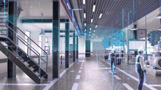 虚拟现实科技工厂数字园区