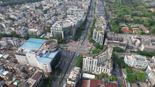 广西桂林城市建设交通航拍