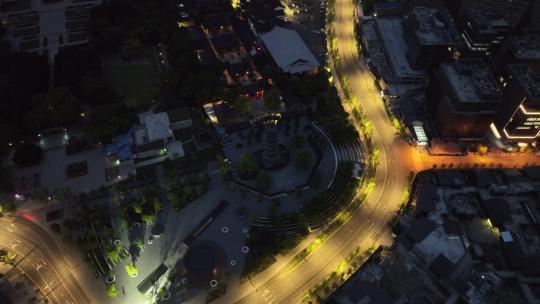 徐汇区漕溪北路夜景